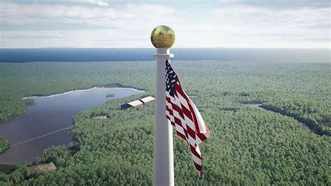 A village in Maine is again delaying a plan to build the world’s tallest flagpole